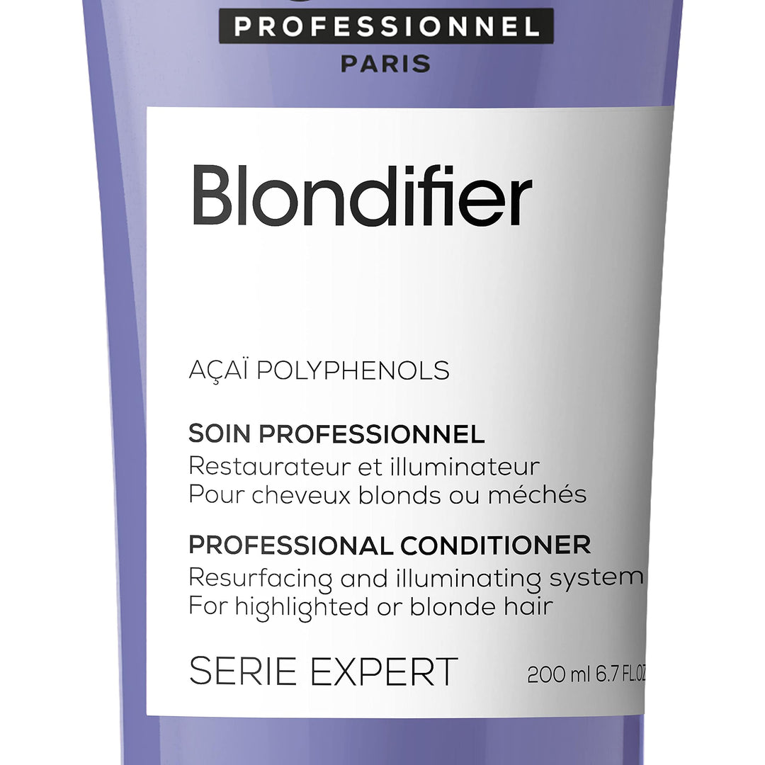 200 ml lightweight açai conditioner for blonde hair, pump bottle