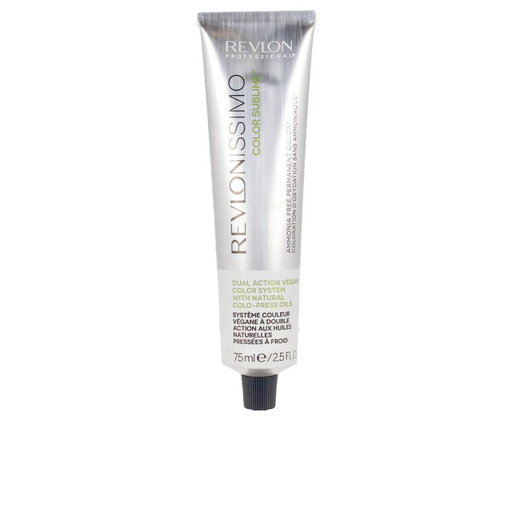 75 ml tube of medium chestnut permanent ammonia-free hair colour, Unisex shade 4
