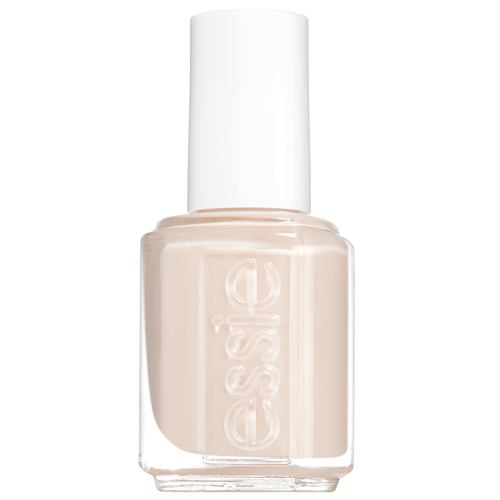 13.5 ml classic red cream nail polish with wide flat brush visible