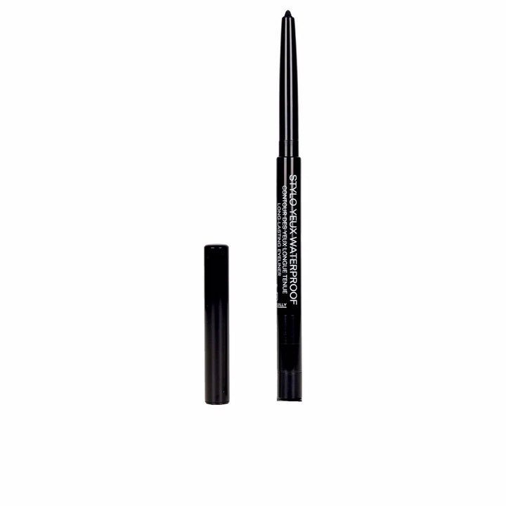 Retractable waterproof black eye pencil with built-in sharpener, 0.30 g, Noir Intense