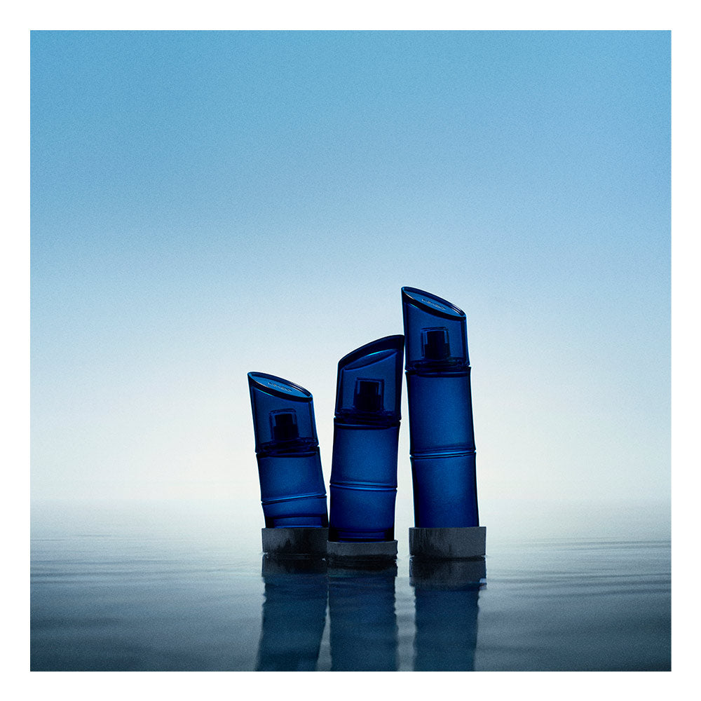 40 ml vertical glass bottle, bevelled cap, woody aquatic fragrance for Man