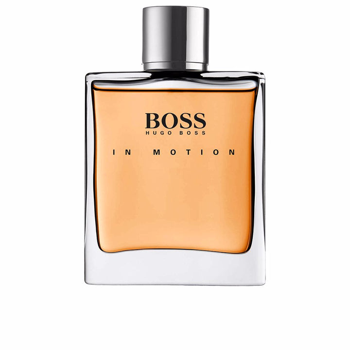 Clear glass 100 ml eau de parfum bottle with woody fragrance notes