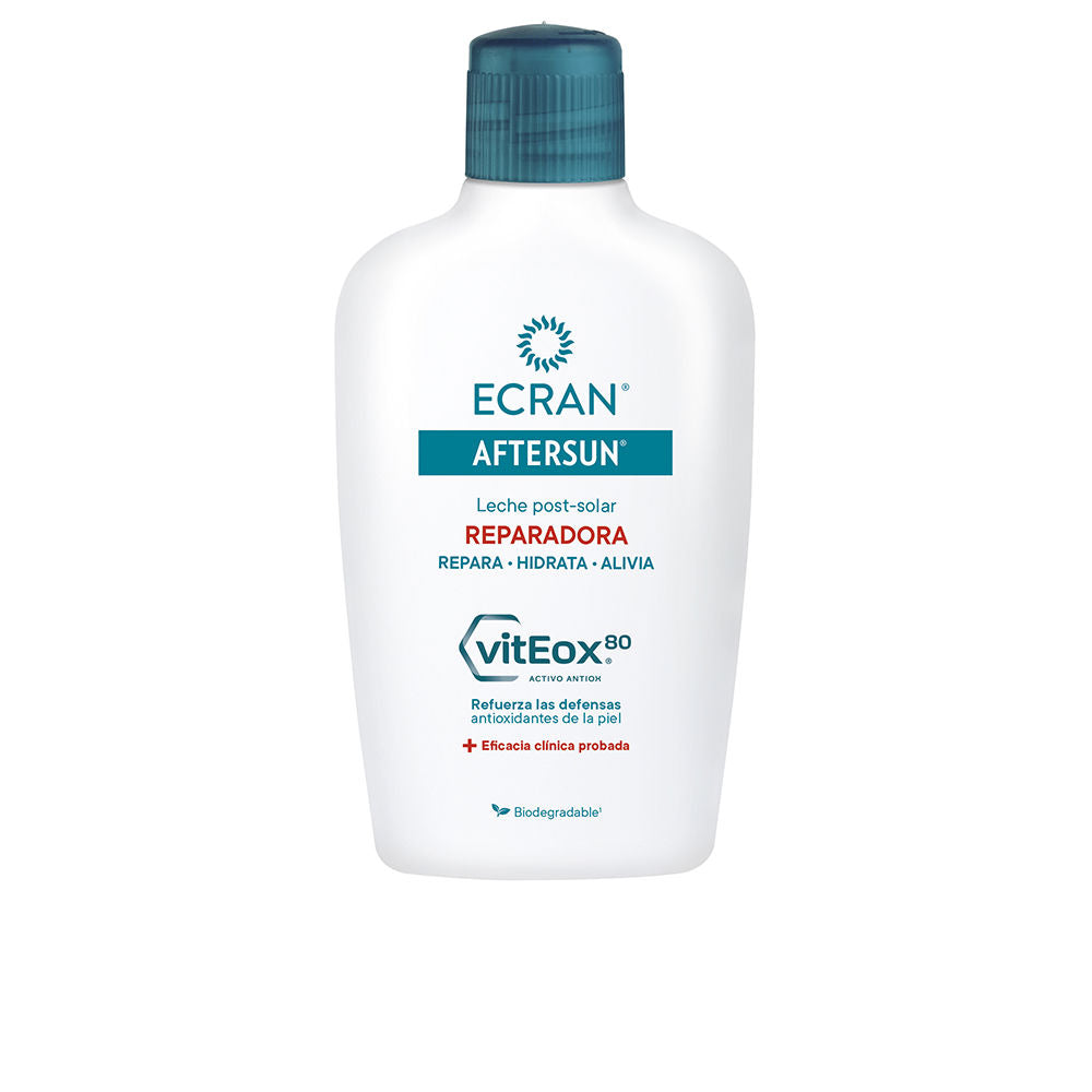 200 ml after‑sun hydrating lotion bottle, lightweight fast‑absorbing formula