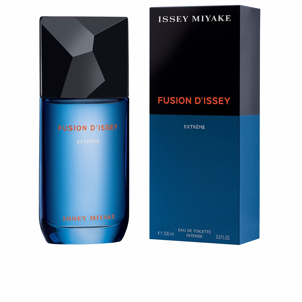 Deep-blue 50 ml bottle of woody-spiced Eau de Toilette for Man, FSC packaging