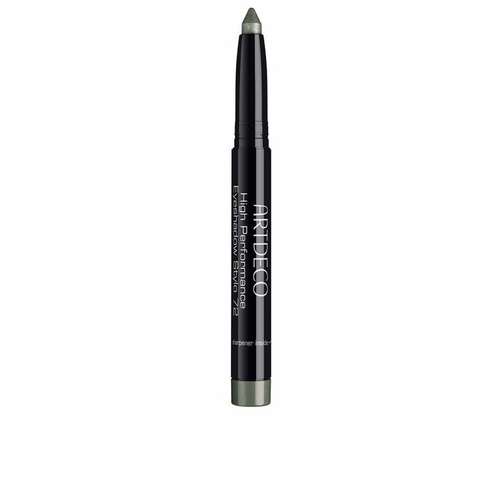 Slim cream eyeshadow stylo in seaweed shade, 1.4 g, twist‑up pen with sharpener