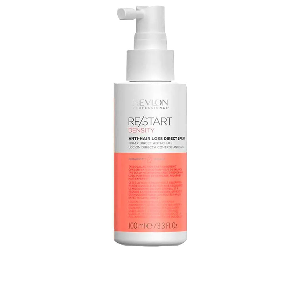 100 ml clear aerosol spray for unisex scalp densifying treatment, white label