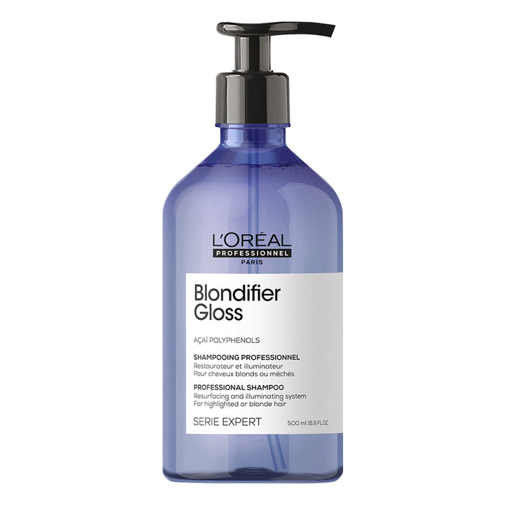 500 ml violet-infused shampoo bottle for cool blonde and highlighted hair, Unisex