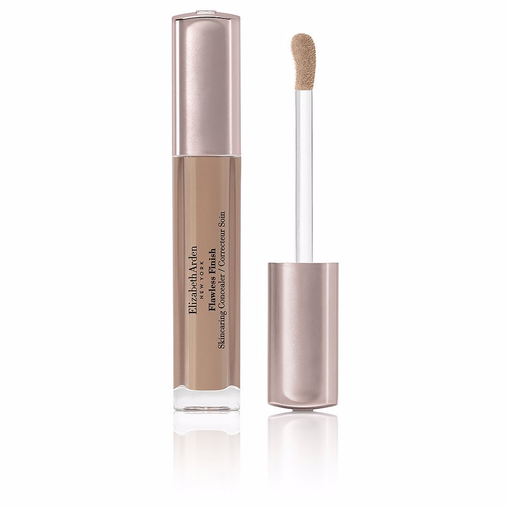 Compact tube concealer with tear-shaped applicator, creamy finish, 1 unit