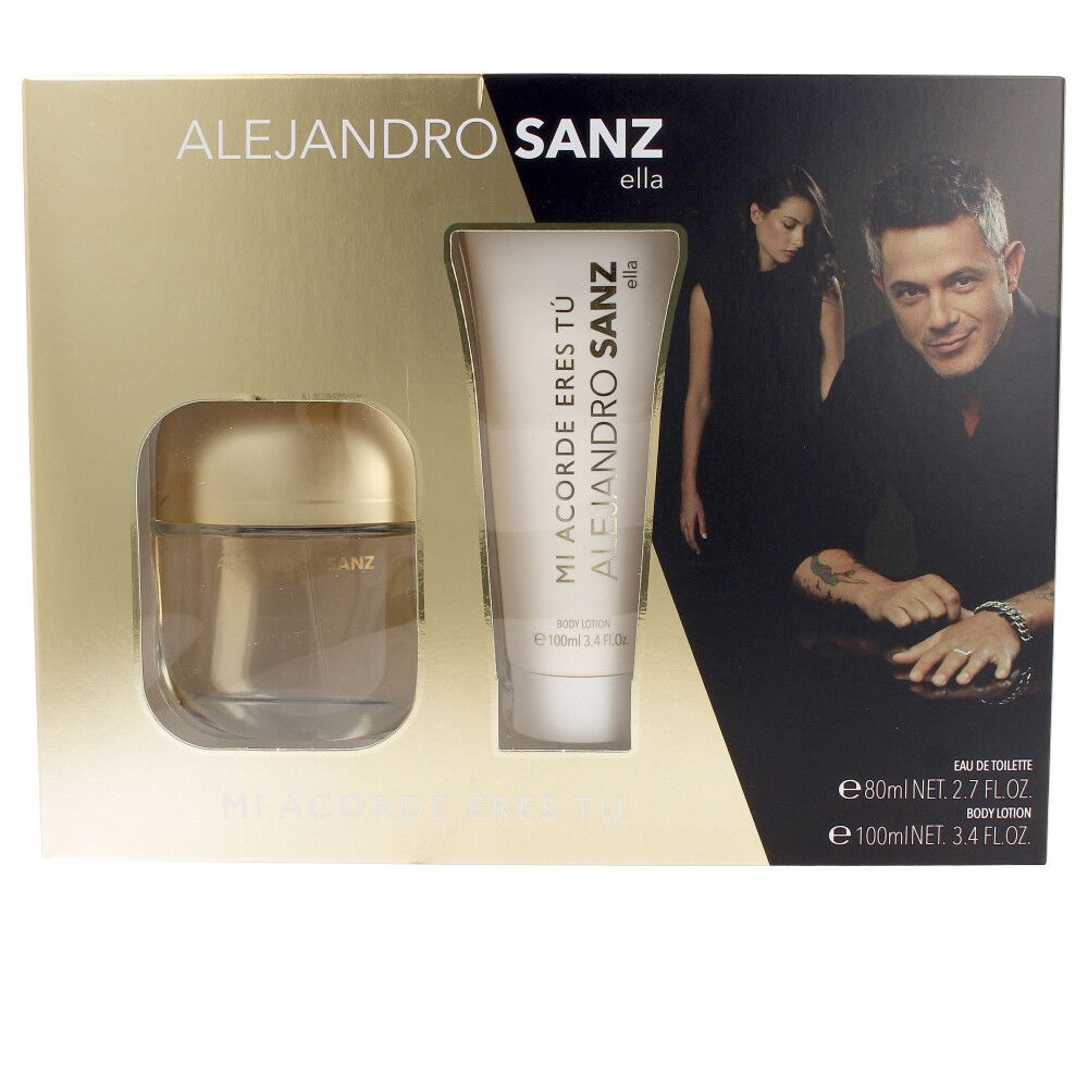 Two-piece perfume and lotion gift set; gourmand floral scent for Women