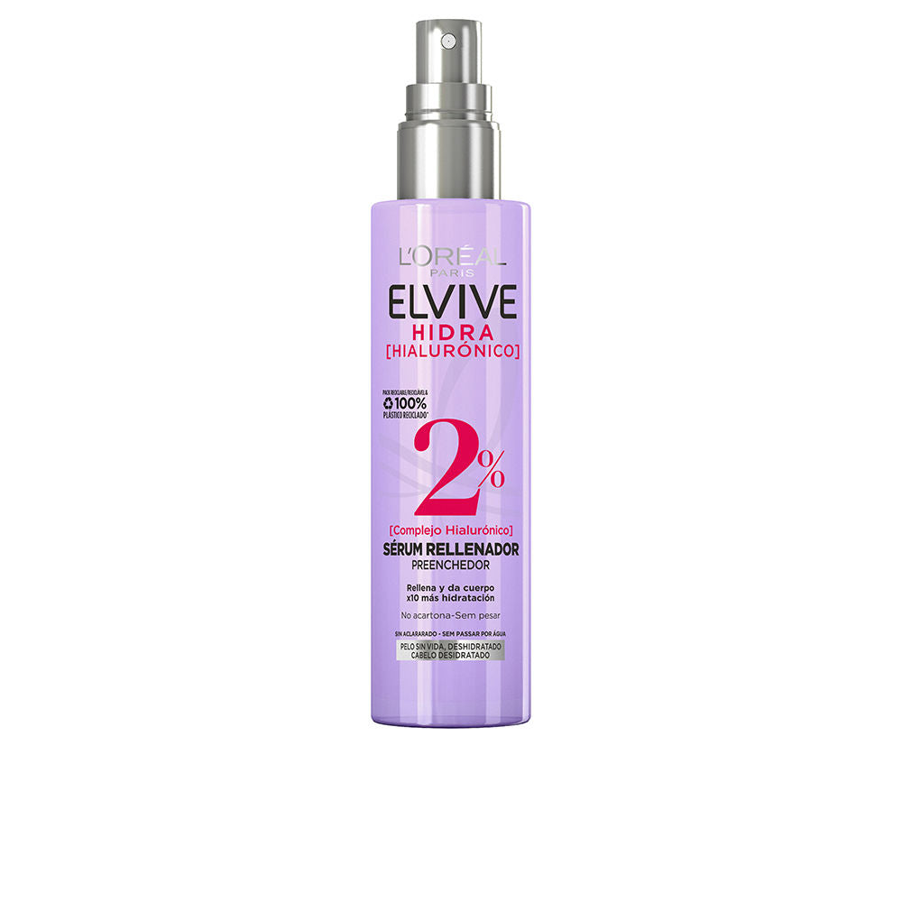 Clear pump serum bottle, 150 ml, hyaluronic hair serum for Women