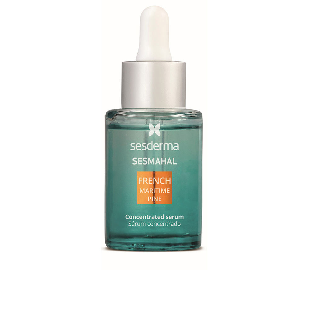 Bottle of Sesderma brightening serum with hyaluronic acid and pine bark extract
