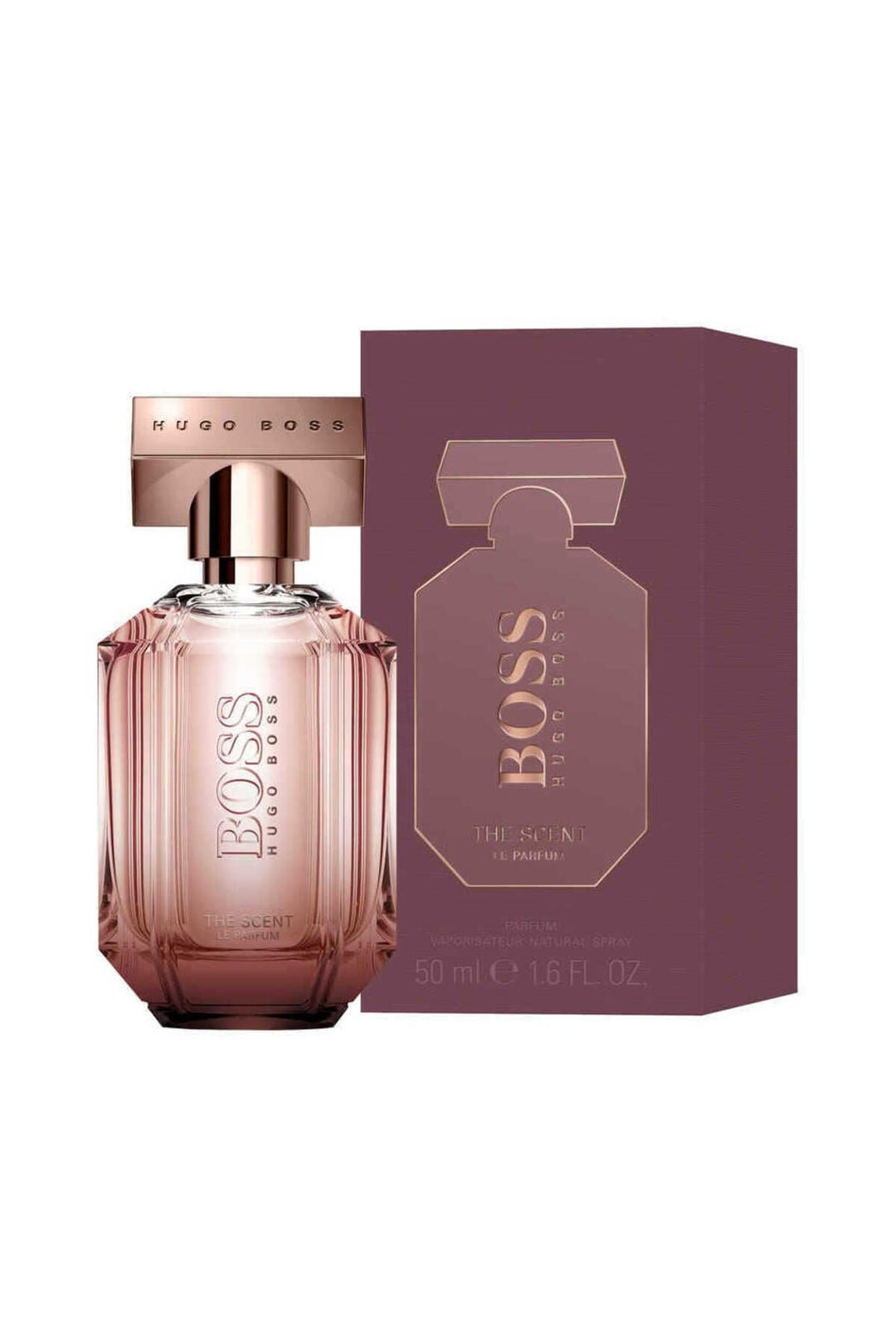 Glass perfume bottle with amber liquid, minimalist label, wooden cap