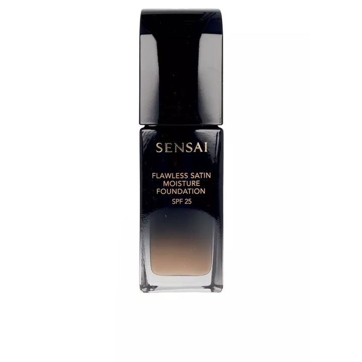 30 ml glass foundation bottle, satin hydrating formula, shade FS204 Honey Beige