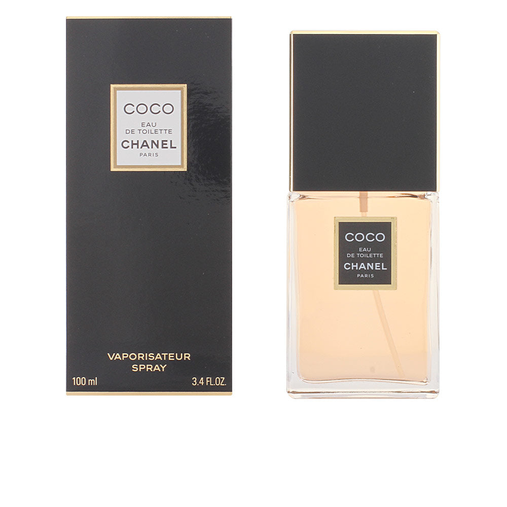 50 ml glass bottle of floral-oriental Eau de Toilette with amber liquid