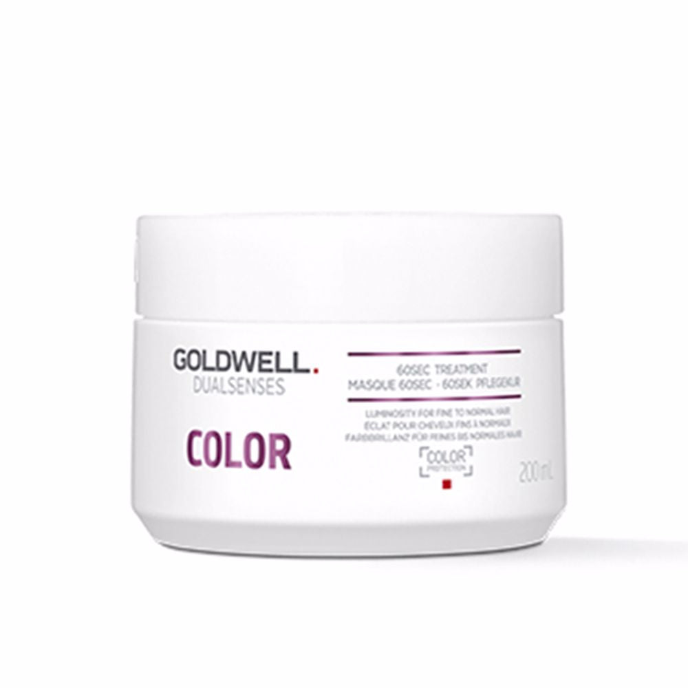 200 ml tube of 60-second colour treatment mask for normal–fine, colour-treated hair