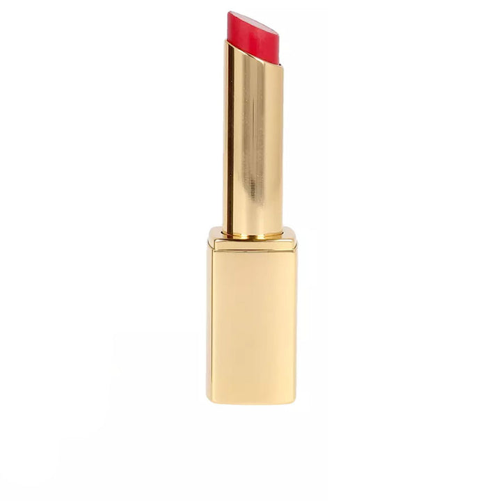 Satin high-gloss liquid lipstick in vivid rouge, 2 g refillable tube