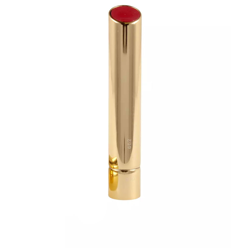Refillable satin lipstick in warm brown shade, 2 g, magnetic case