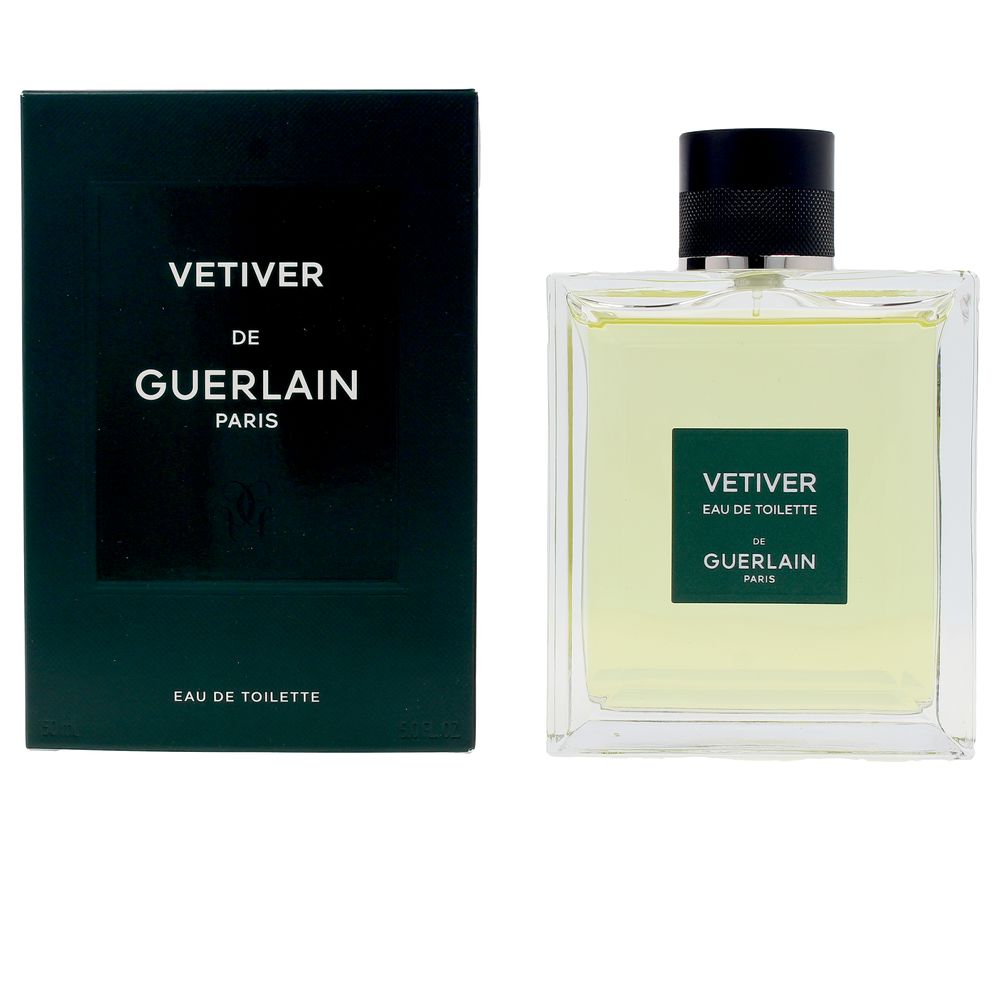 Clear 100 ml eau de toilette bottle labelled Vetiver Citrus, woody-citrus fragrance for Man