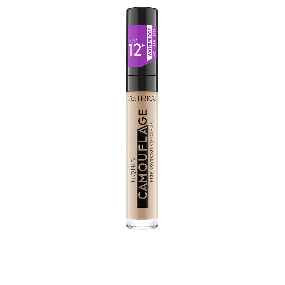 5 ml tube of liquid cream concealer in shade 015 Honey, compact applicator