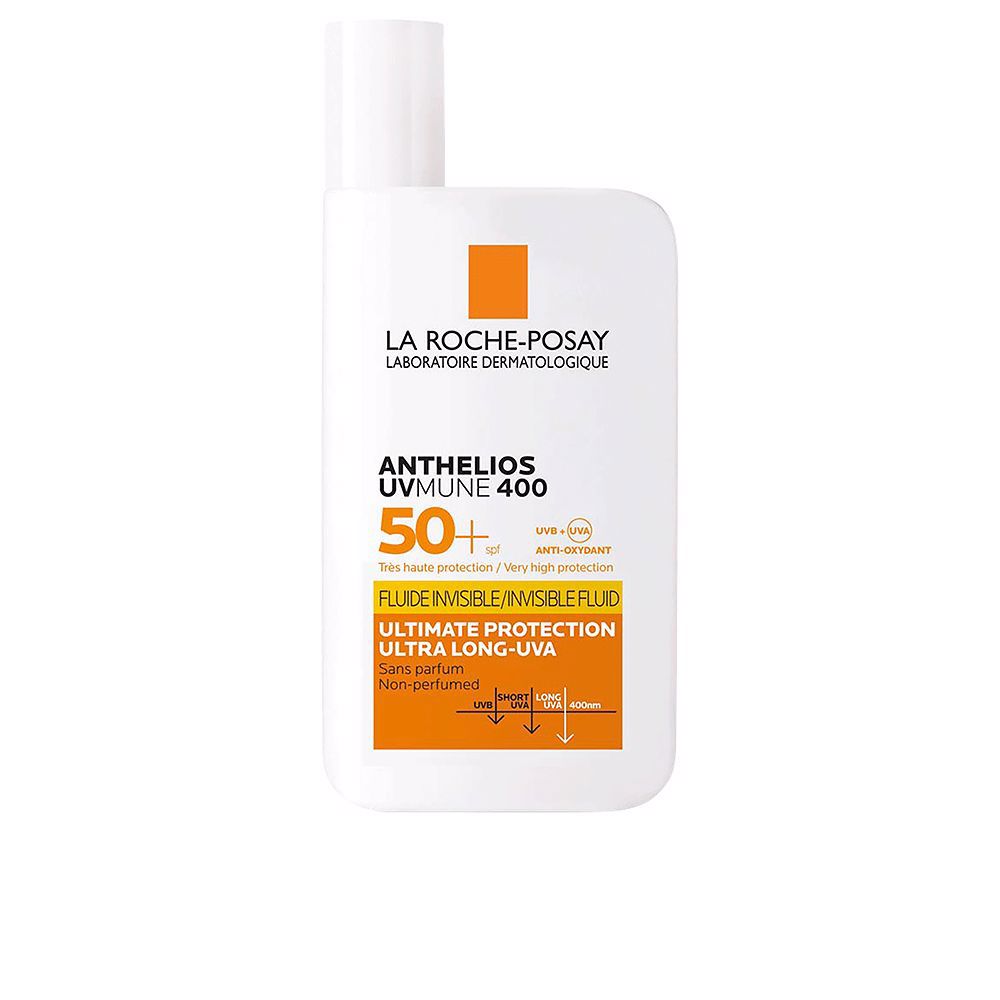 50 ml lightweight invisible SPF50+ facial fluid, matt finish, Unisex