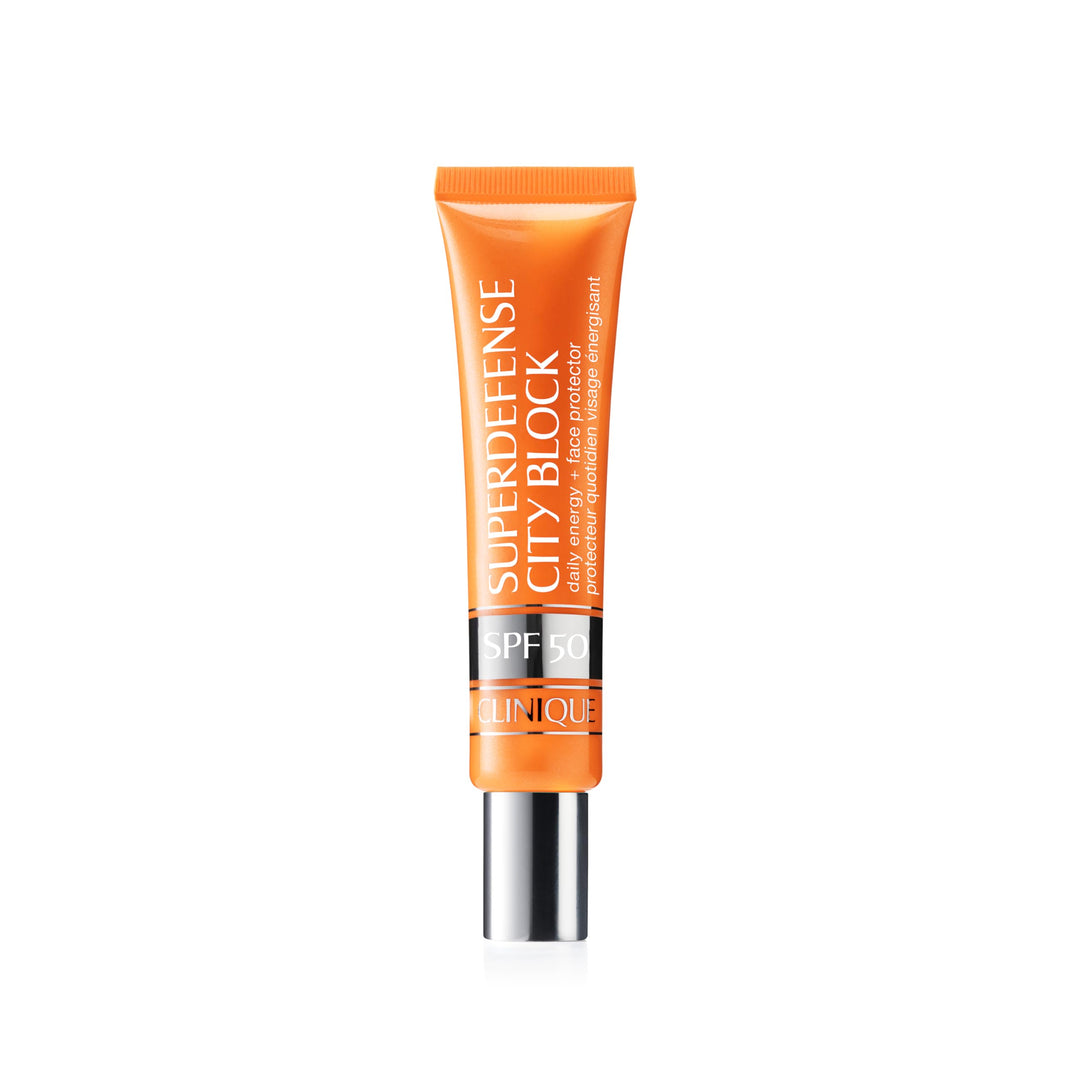 40 ml tube of lightweight SPF50 facial sunscreen, oil-free finish