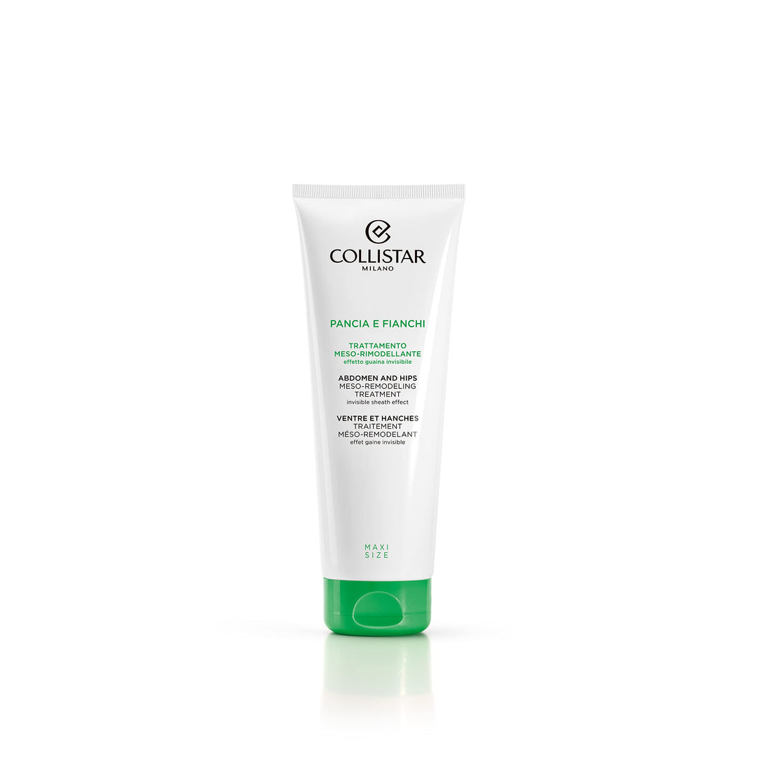 250 ml tube of meso-remodelling cream for belly and hips, light textured cream
