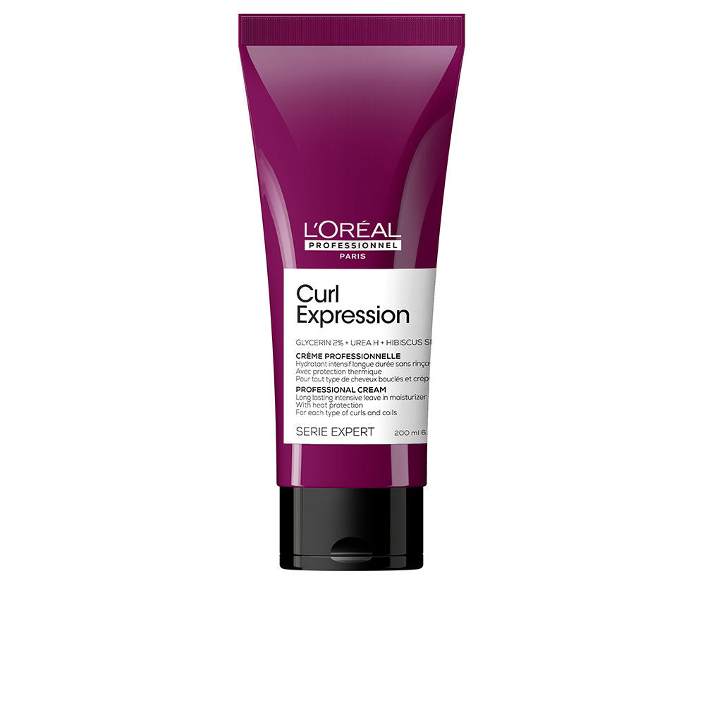 200 ml tube of hydrating leave-in curl cream, light foam texture