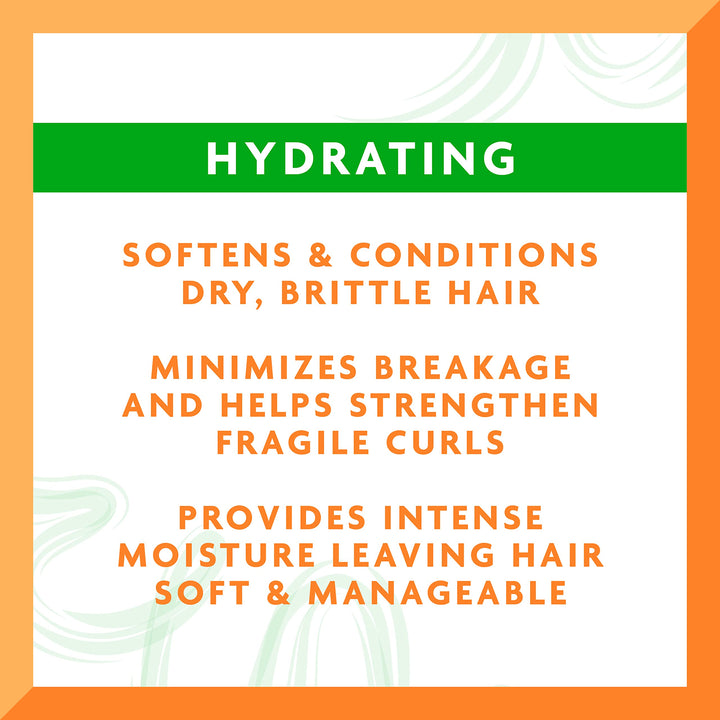 Tube of Avocado Hydrating Leave-In Cream for dry, curly hair, 340 g