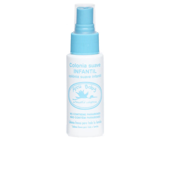 60 ml clear spray bottle of gentle citrus baby cologne, Unisex, glycerin formula
