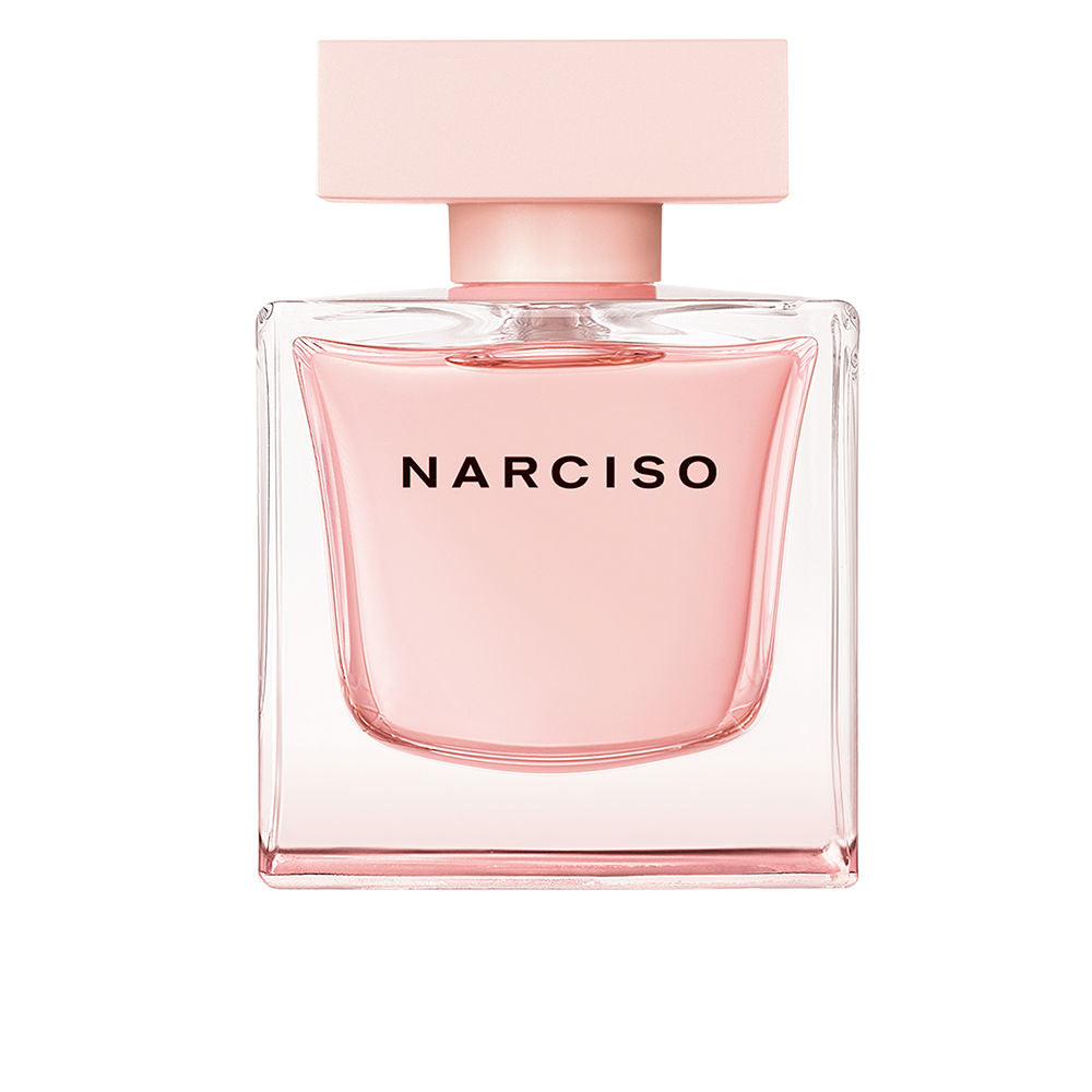 30 ml nude glass bottle Eau de Parfum with black logo, floral-woody fragrance