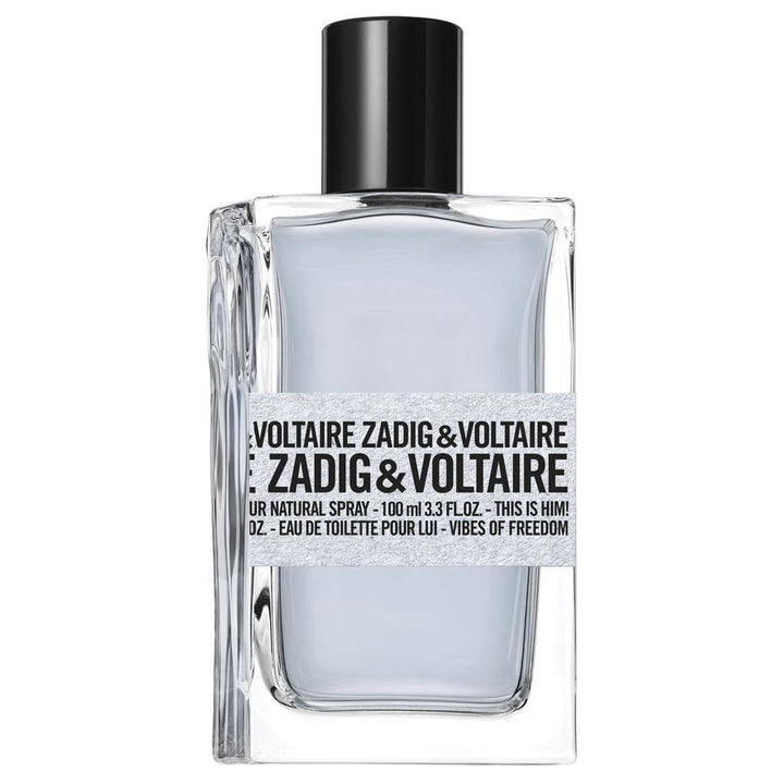 100 ml clear eau de toilette bottle, woody fragrance, lavender and cedar notes