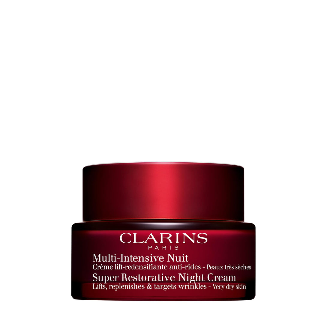 50 ml jar of rich night cream for dry, mature Women’s skin, dense ivory texture