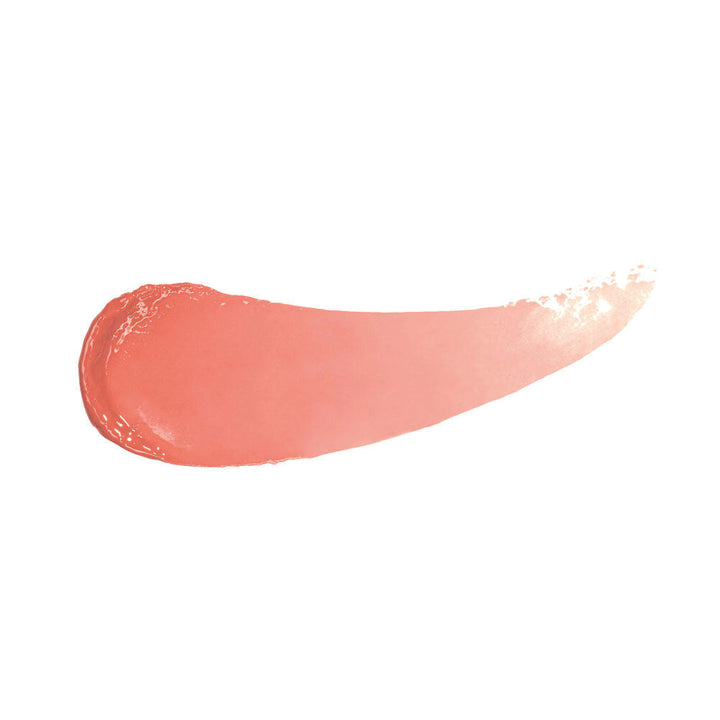 Rechargeable glossy lipstick in white and gold zebra case, shade Sheer Blossom, 3.4 g, Unisex
