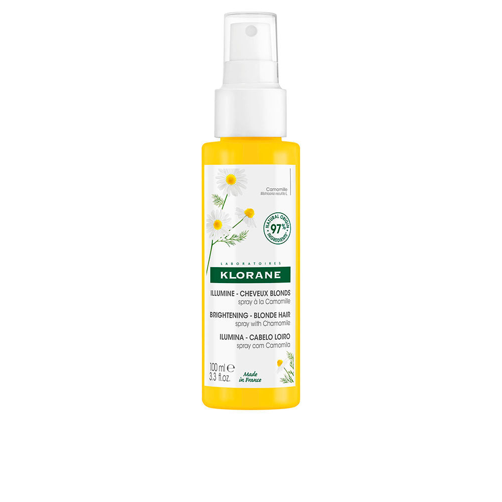 100 ml clear spray bottle for hair with chamomile extract, unisex lightening spray