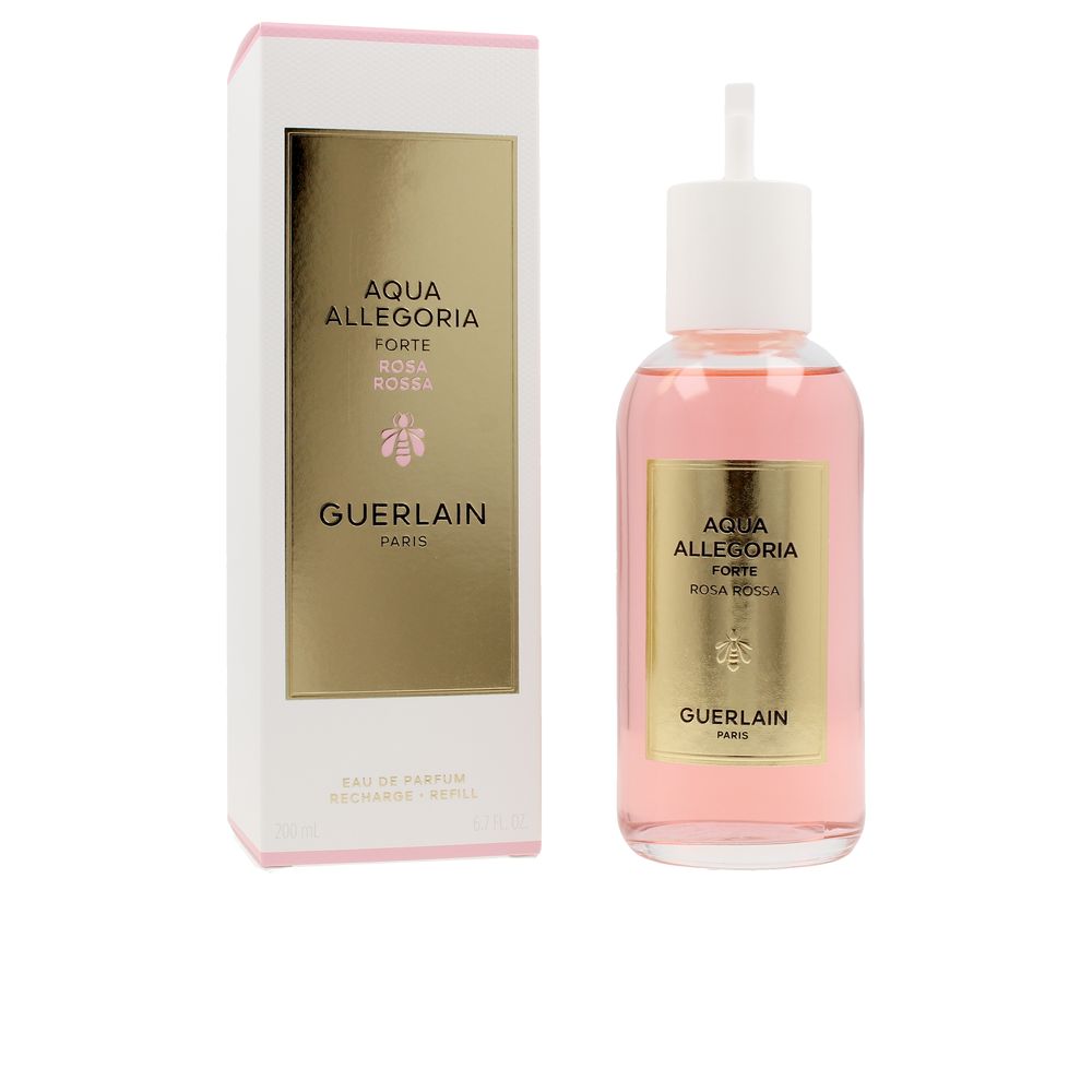 200 ml refill bottle of Rosa Rossa Forte perfume, floral woody fragrance for Women