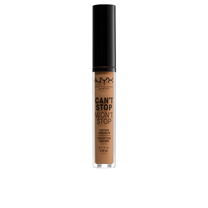 3.5 ml warm honey matte liquid concealer tube, applicator visible
