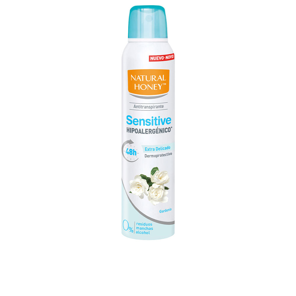 200 ml alcohol-free gardenia antiperspirant spray for sensitive skin, unisex