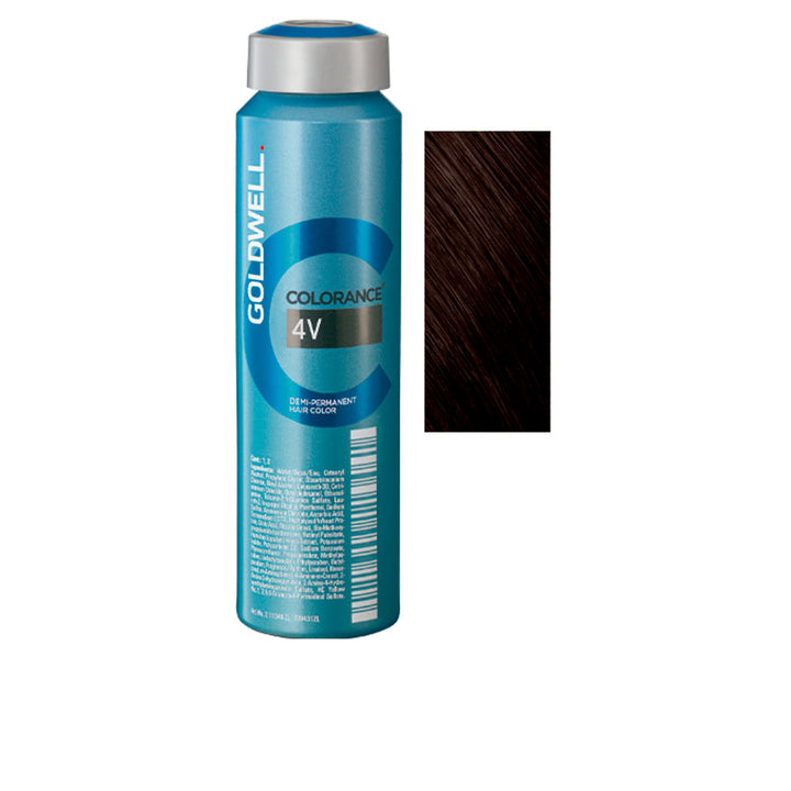120 ml tube of demi‑permanent warm brown hair colour cream for Women