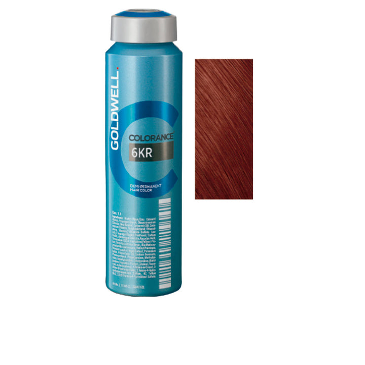 120 ml tube of demi‑permanent hair colour cream, warm brown shade, salon product for Women