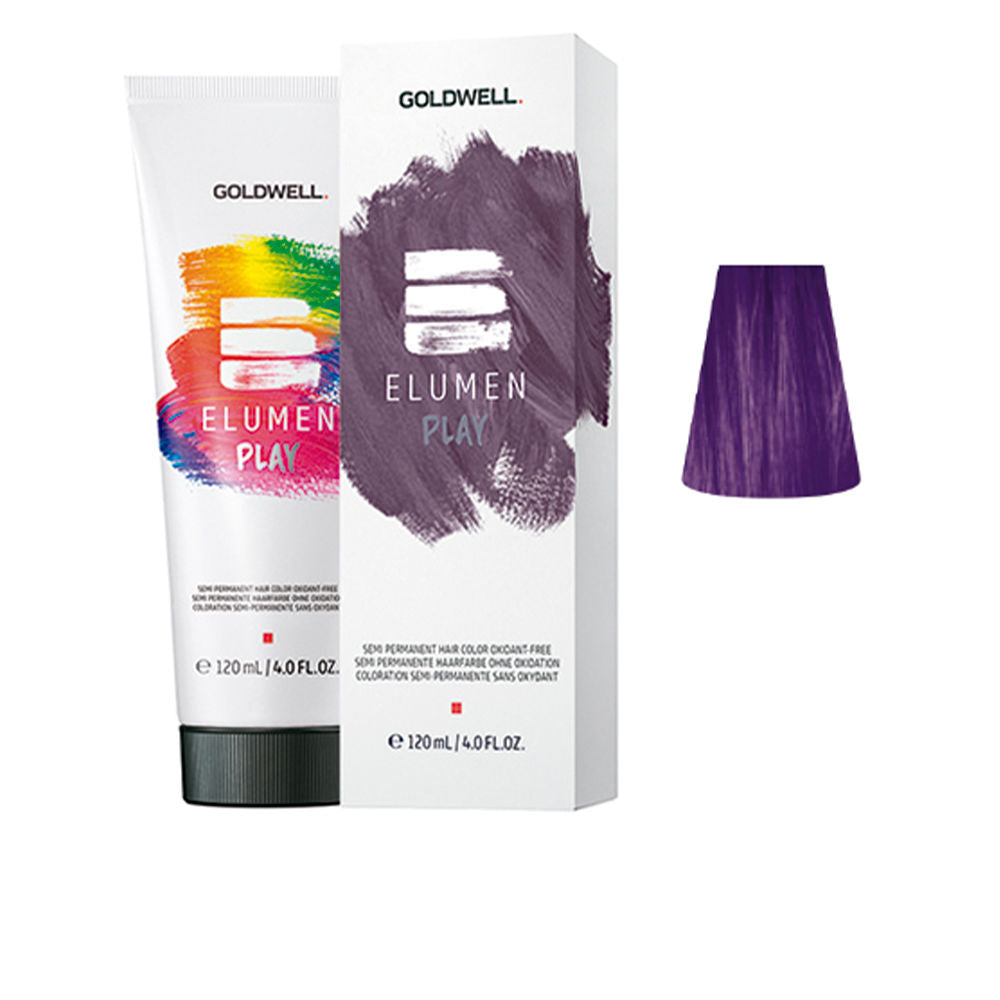 120 ml violet semi‑permanent hair colour tube, glossy finish, ammonia‑free