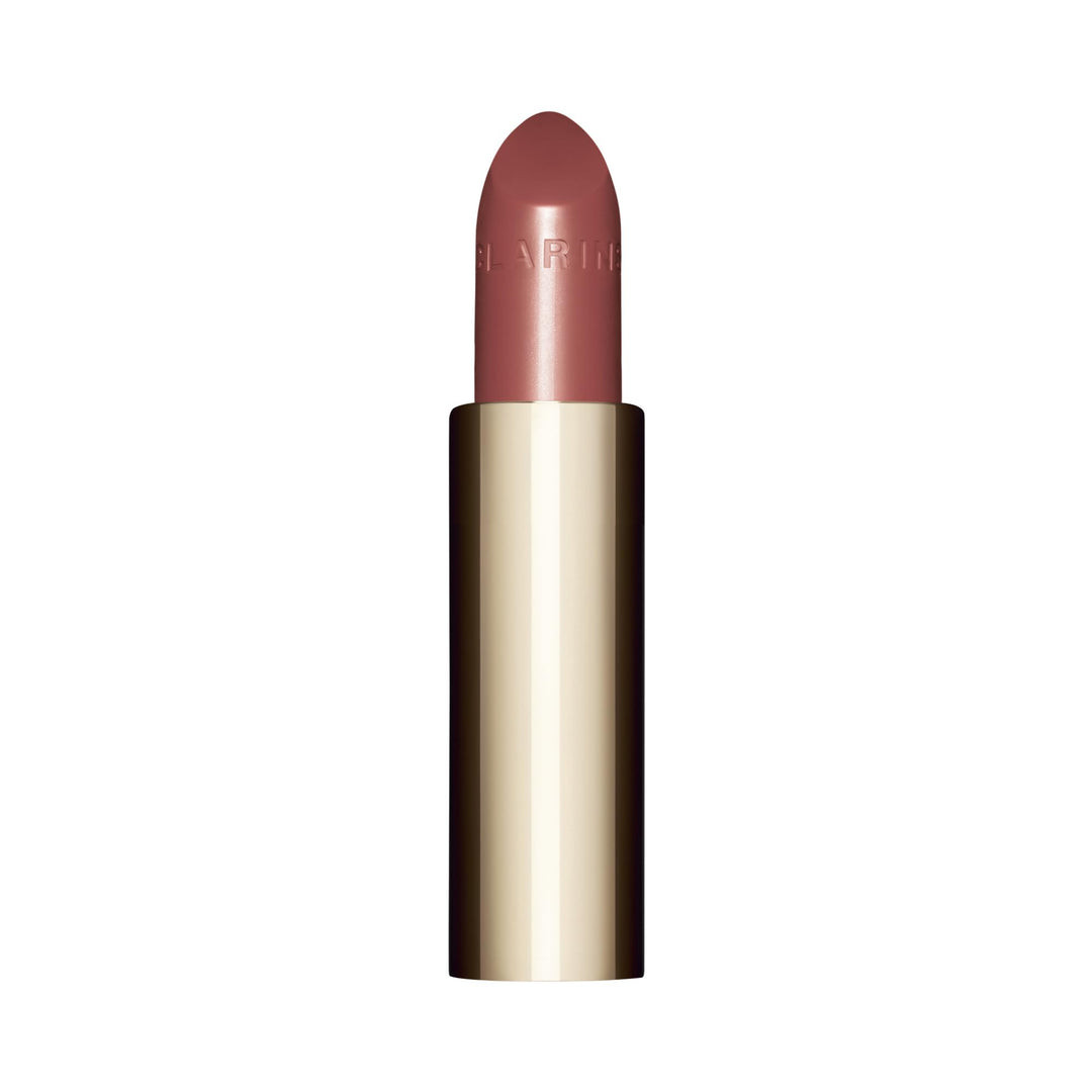 Refillable radiant lipstick in satin finish, 3.5 g, warm rose shade
