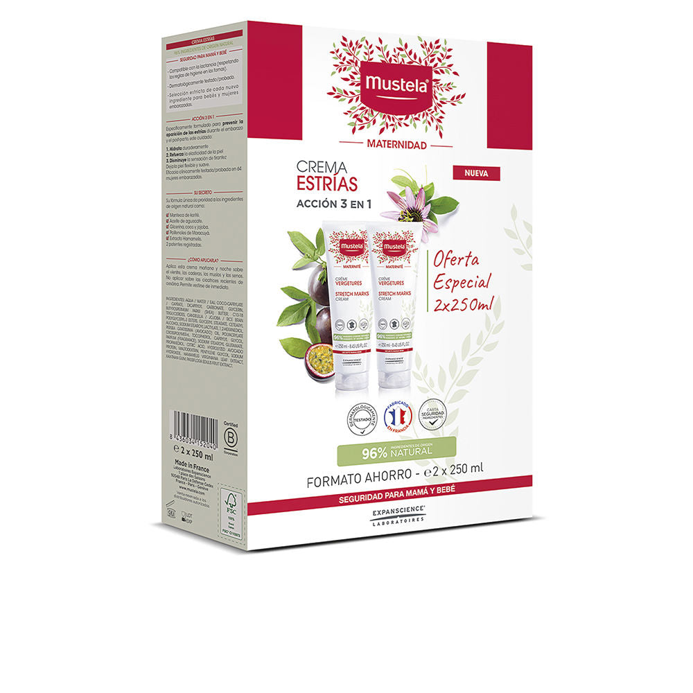 250 ml tube of avocado and passionfruit stretch mark cream for Women, moisturising cream