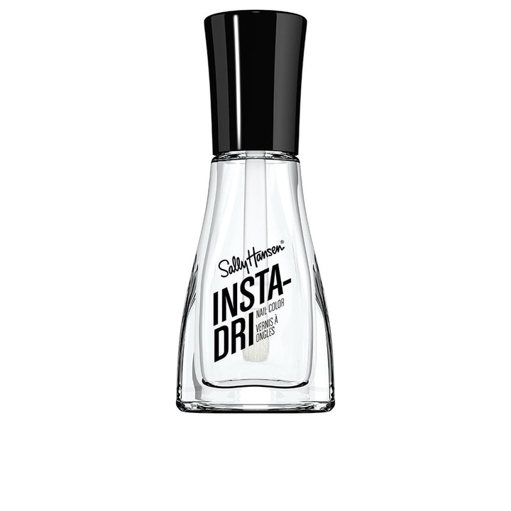Small 9.17 ml bottle of rapid-dry high-shine nail polish with contoured brush