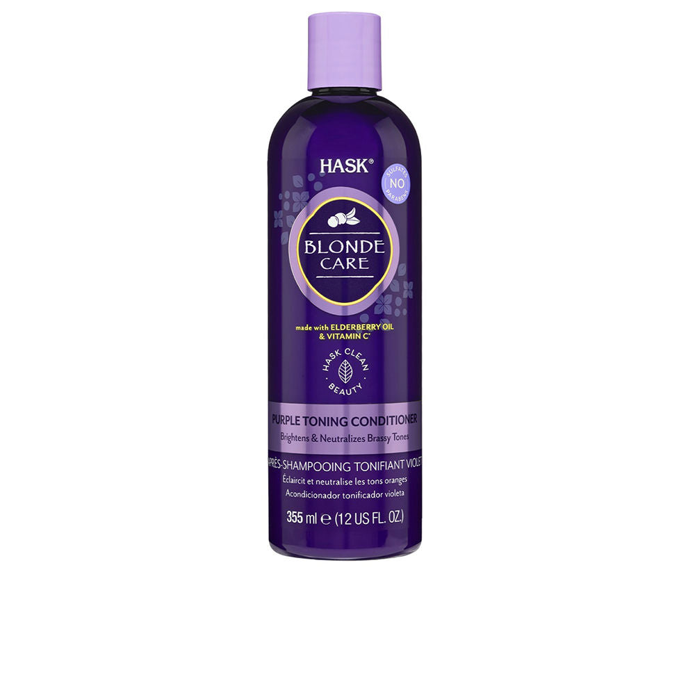 355 ml violet toning conditioner bottle for dyed and highlighted blondes