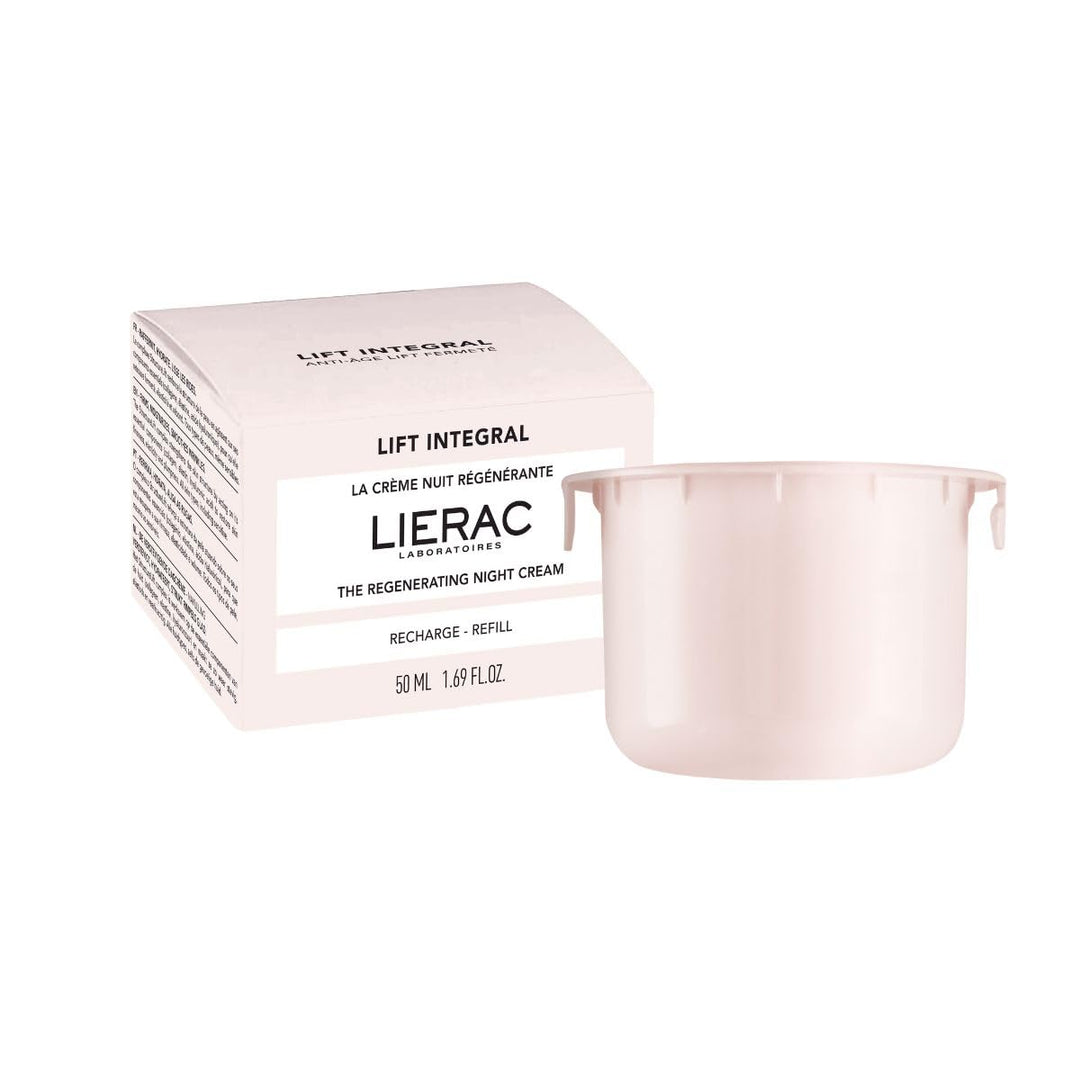 50 ml refillable jar of rich lifting night cream for Women, creamy texture