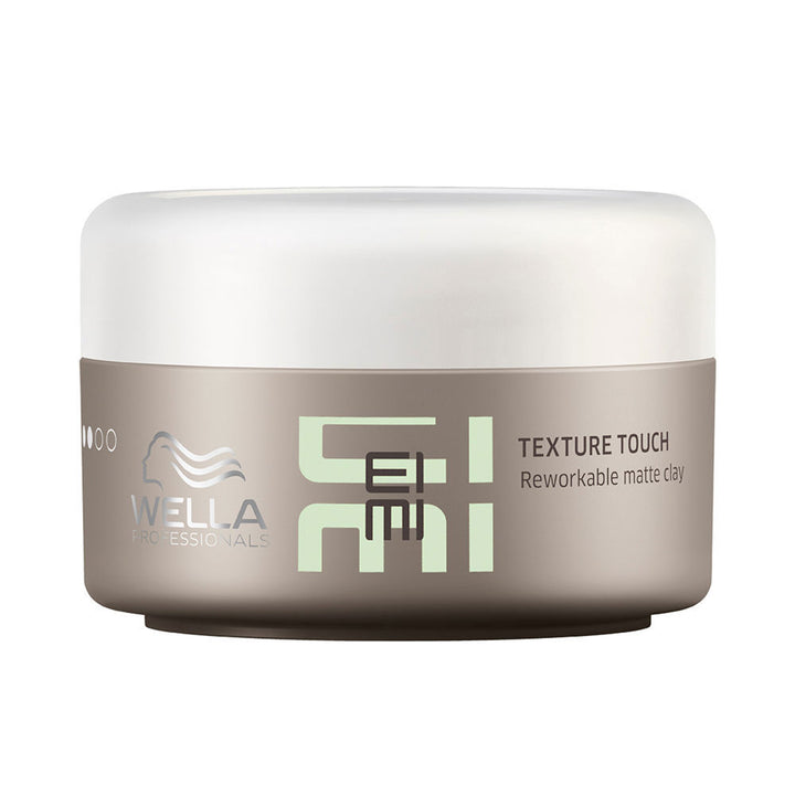 75 ml tube of matte texture styling clay for Unisex hair, light hold finish
