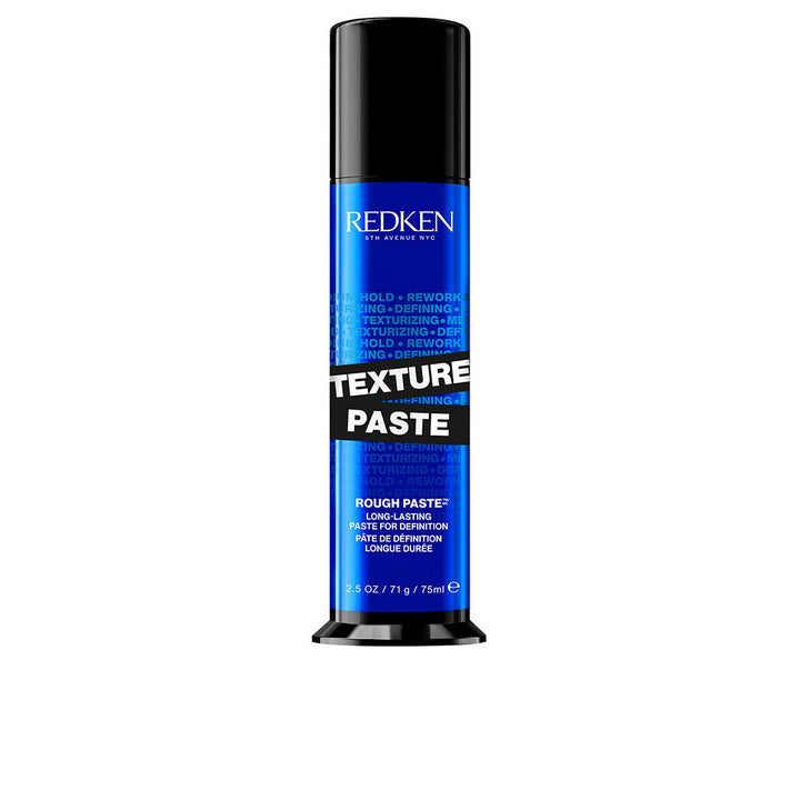 75 ml matte texturising styling paste in compact jar, Unisex hair paste