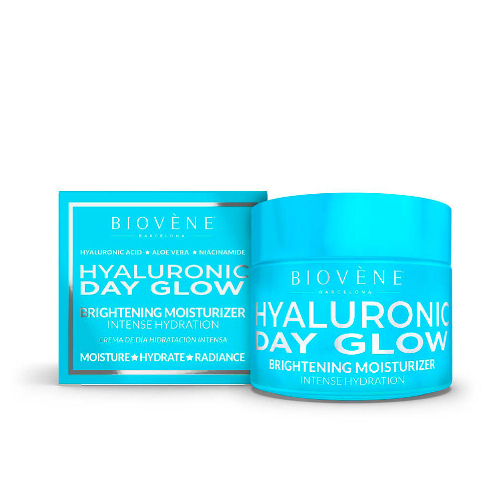 50 ml jar of lightweight daytime hydrating cream with dewy finish