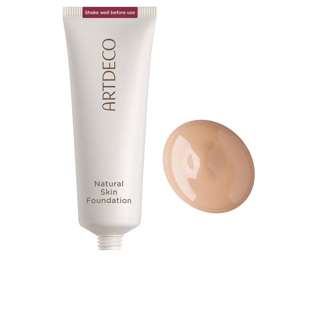 25 ml neutral sand foundation tube; matte, hydrating finish, Unisex