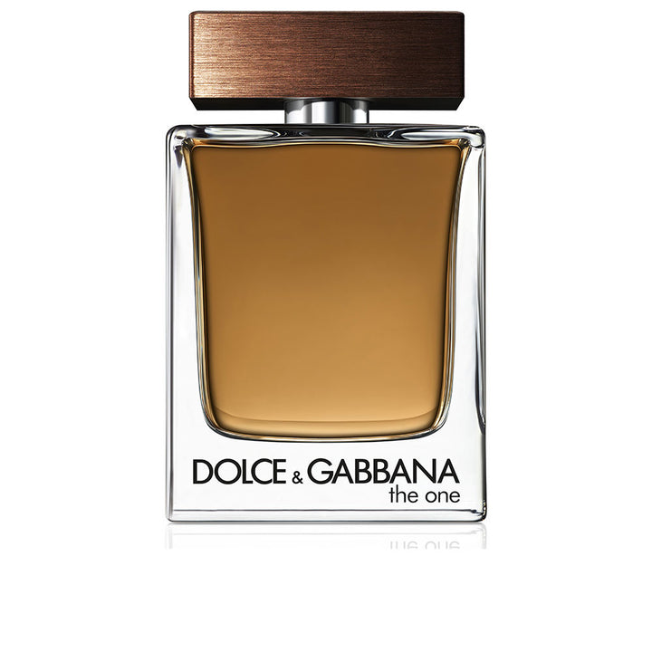 150 ml clear rectangular perfume bottle with amber liquid and tailored cap
